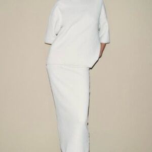 Zara Knit Midi Skirt